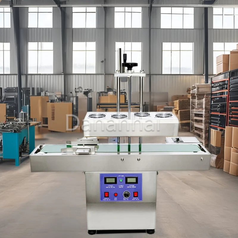 Commercial Fully Automatic Milk Bottle Sealing Machine Electromagnetic Induction Vertical Plastic Cap Aluminum Foil Sealer for P
Commercial Fully Automatic Milk Bottle Sealing Machine Electromagnetic Induction Vertical Plastic Cap Aluminum Foil Sealer for P