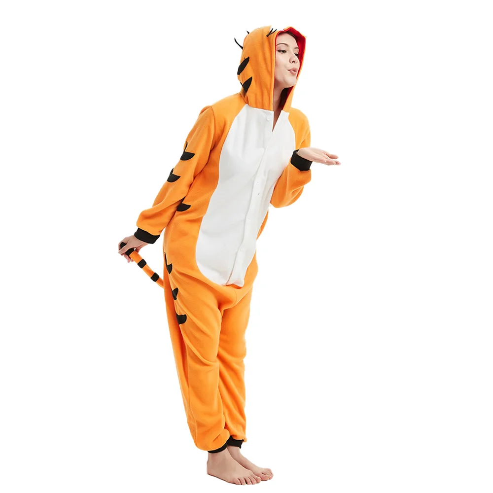 Animals Bengal Tiger Cosplay Costumes Men Women Festival Cute Suit Kigurumis Onesies Halloween Outfit Party Jumpsuit Pajamas
Animals Bengal Tiger Cosplay Costumes Men Women Festival Cute Suit Kigurumis Onesies Halloween Outfit Party Jumpsuit Pajamas
