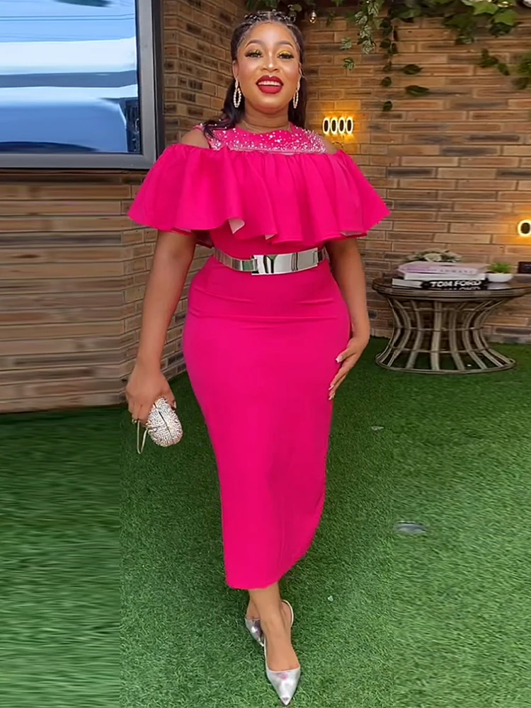 AOMEI 2024 Summer Elegant and Sexy Tight Women Wear Beaded Round Neck Short Sleeve Spliced Ruffle Edge High Waist Bodycon Dress
AOMEI 2024 Summer Elegant and Sexy Tight Women Wear Beaded Round Neck Short Sleeve Spliced Ruffle Edge High Waist Bodycon Dress