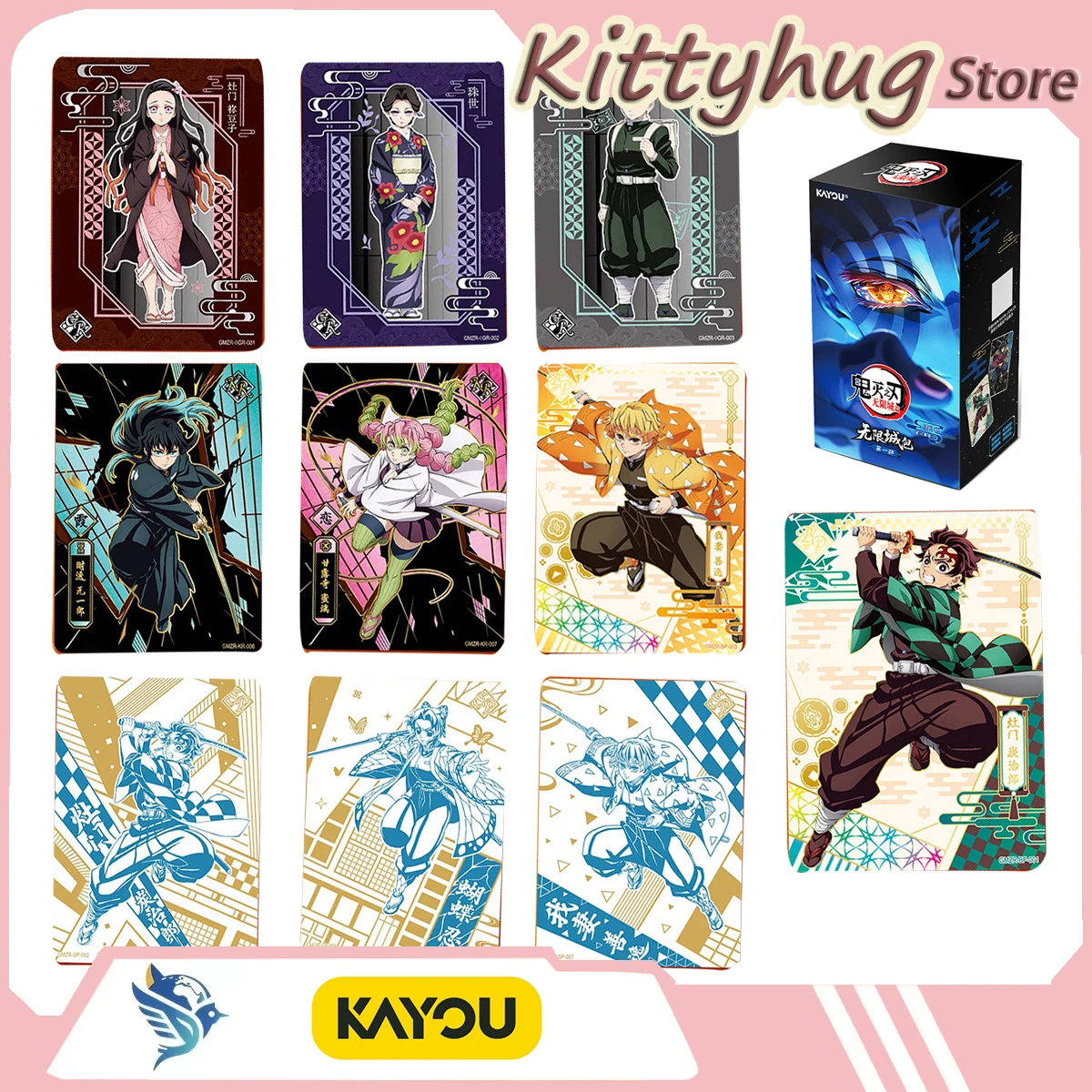Kayou Demon Slayer Infinite City Collectible Card Anime Peripheral Gift For Toy Boy'S Birthday Present
Kayou Demon Slayer Infinite City Collectible Card Anime Peripheral Gift For Toy Boy'S Birthday Present