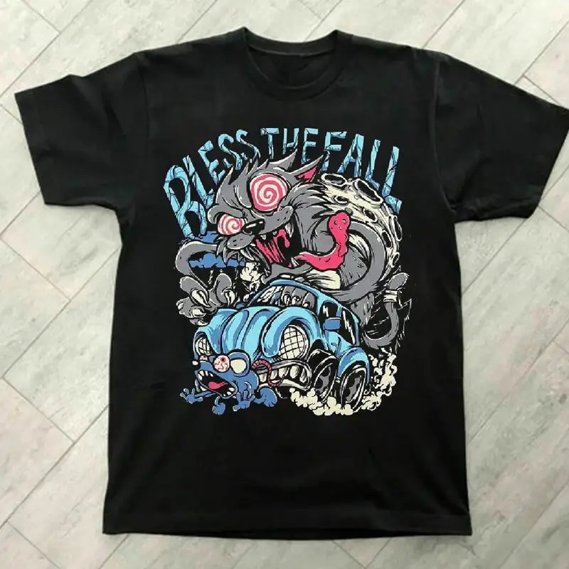 Новая хлопковая футболка Blessthefall Tour Band всех размеров для фанатов
Новая хлопковая футболка Blessthefall Tour Band всех размеров для фанатов