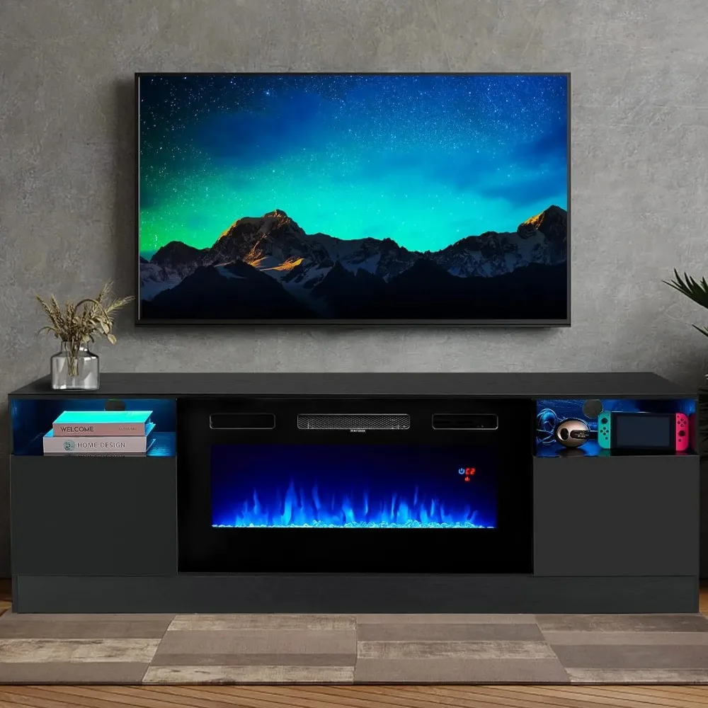 Подставка для телевизора для камина с 36 "электрическим камином, подставка для 2-уровневой консоли, Φ развлекательный центр для телевизоров до 80"
Подставка для телевизора для камина с 36 "электрическим камином, подставка для 2-уровневой консоли, Φ развлекательный центр для телевизоров до 80"