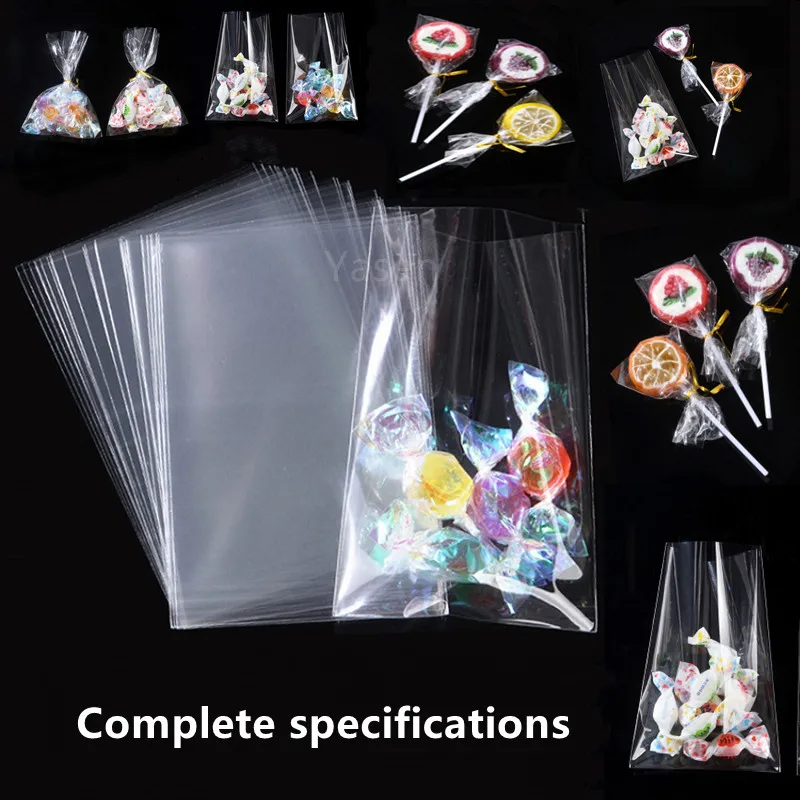 Transparent flat mouth jewelry candy bag Opp plastic cellophane bag lollipop packaging biscuit packaging wedding party gift bag
Transparent flat mouth jewelry candy bag Opp plastic cellophane bag lollipop packaging biscuit packaging wedding party gift bag