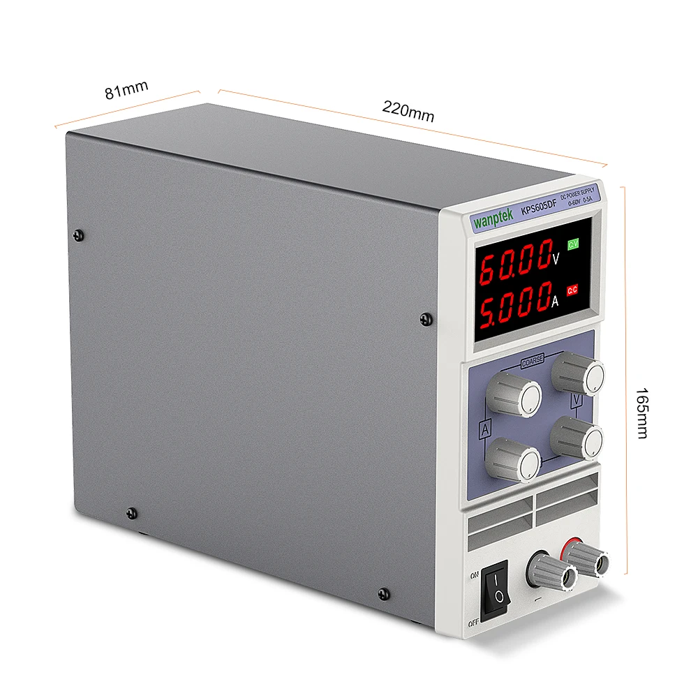 Wanptek 30V 10A Switching Adjustable DC Power Supply Laboratory Digital LED Display Adjust DC regulated Bench Source diy tool
Wanptek 30V 10A Switching Adjustable DC Power Supply Laboratory Digital LED Display Adjust DC regulated Bench Source diy tool