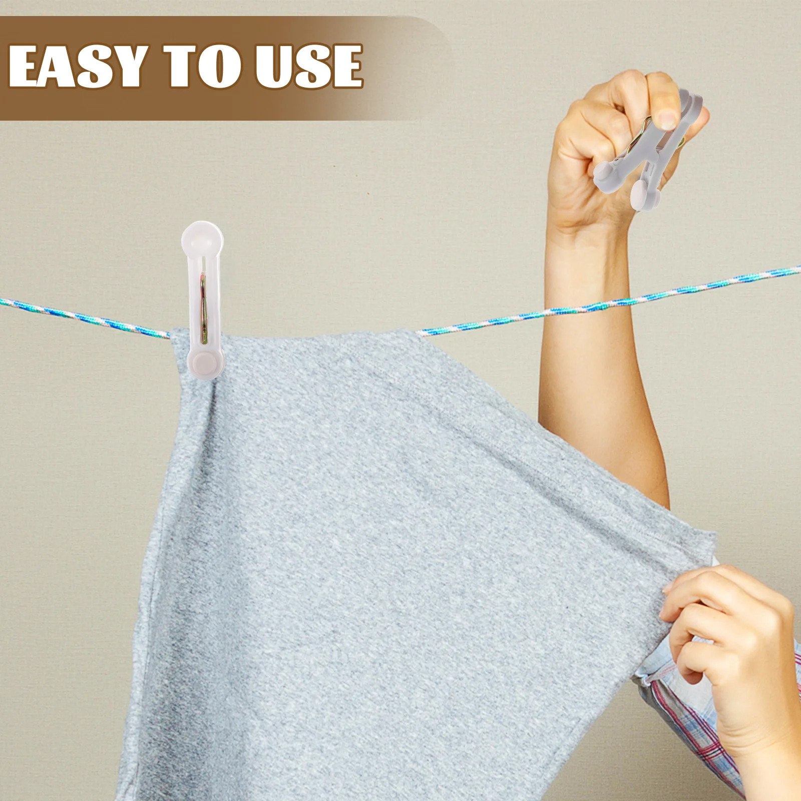 16Pcs Windproof Clothespins Heavy Duty Non-Slip Quilt Clips for Laundry Drying Outdoor Balcony Beach Towel Blanket Socks Fixing
16Pcs Windproof Clothespins Heavy Duty Non-Slip Quilt Clips for Laundry Drying Outdoor Balcony Beach Towel Blanket Socks Fixing