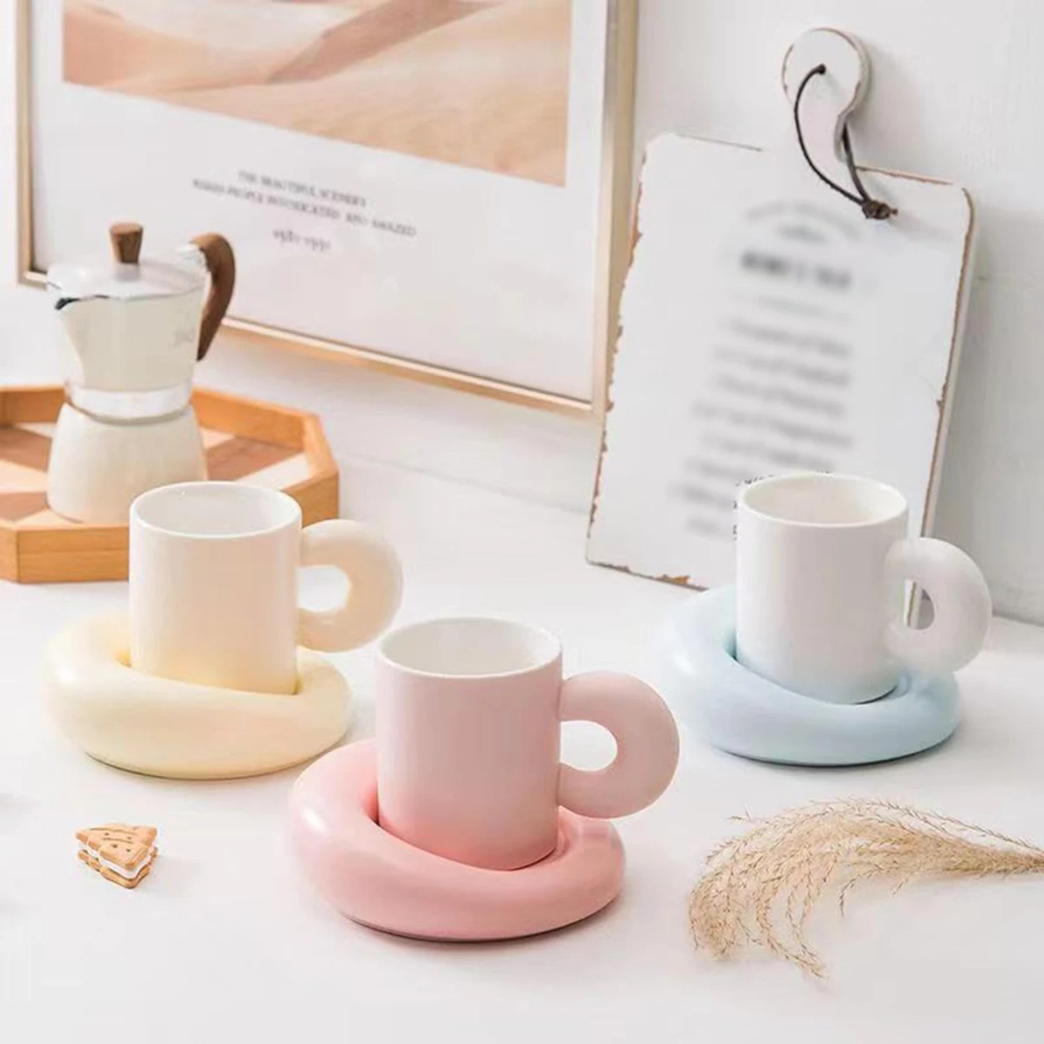 Style up your mornings with these charming chubby mugs, the perfect addition to any coffee lover's collection. This set of other
Style up your mornings with these charming chubby mugs, the perfect addition to any coffee lover's collection. This set of other