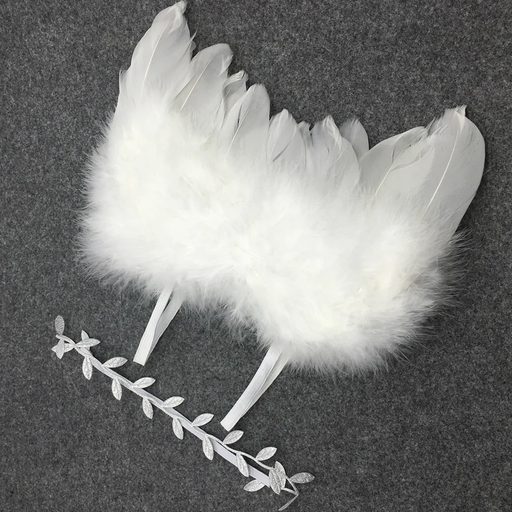 Leaf Headband Wings Set Props Decorative Angel Decoration Photo Photograph Leaves Shower Gift
Leaf Headband Wings Set Props Decorative Angel Decoration Photo Photograph Leaves Shower Gift
