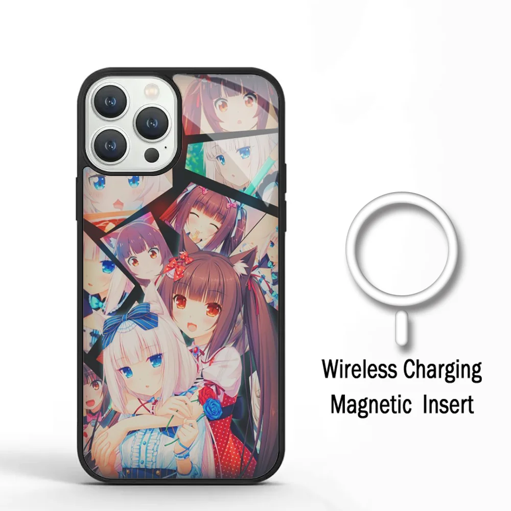 Vanilla Nekopara Anime Phone Case For IPhone 11 12 13 14 15 Plus Pro Max Mirror Acrylic Cover For Magsafe Wireless Charging
Vanilla Nekopara Anime Phone Case For IPhone 11 12 13 14 15 Plus Pro Max Mirror Acrylic Cover For Magsafe Wireless Charging