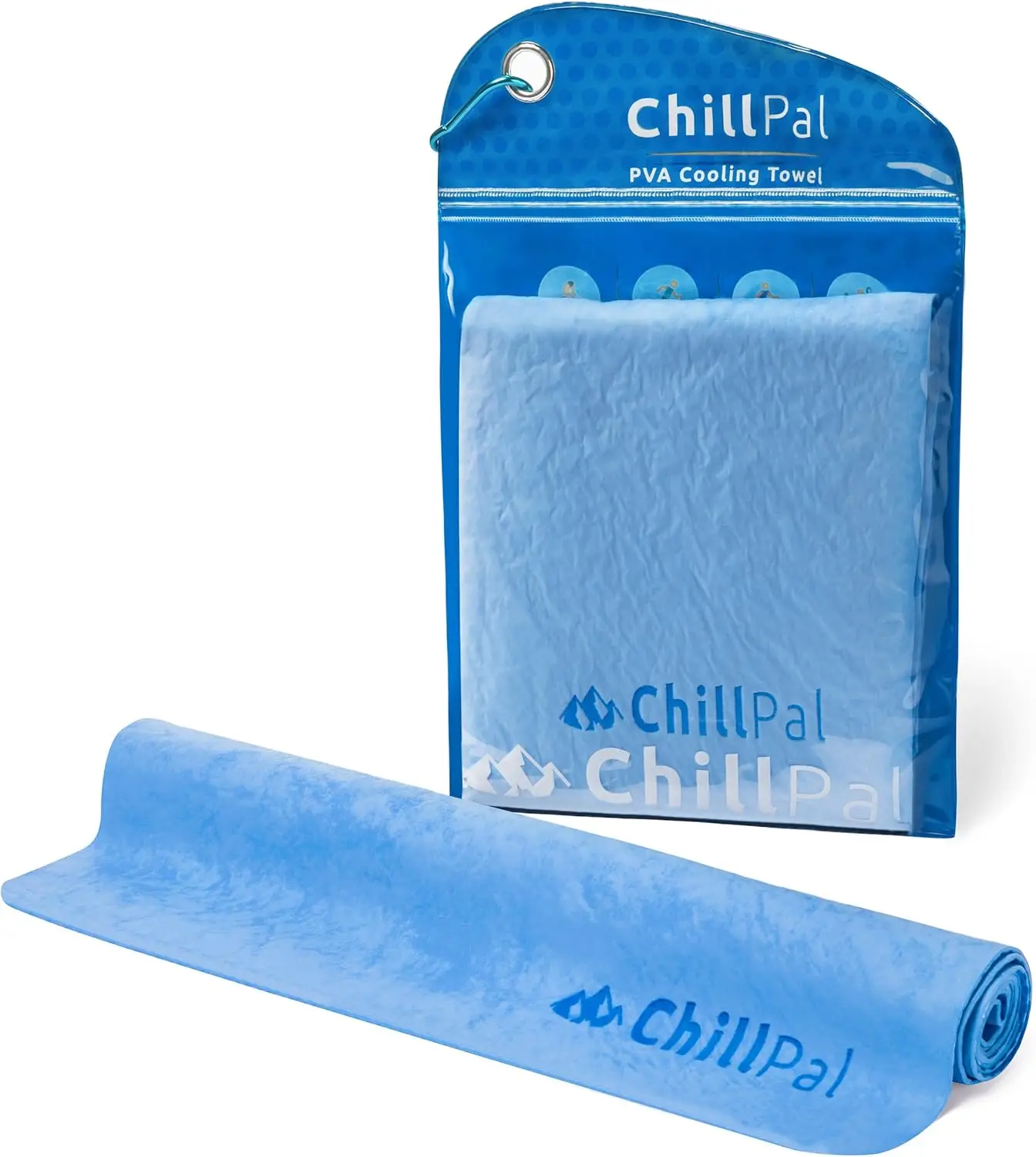 PVA Cooling Towel - Stay Cool Instantly, Ocean Blue
PVA Cooling Towel - Stay Cool Instantly, Ocean Blue
