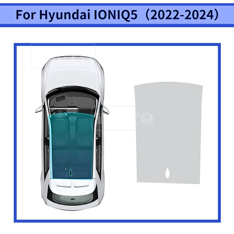For Hyundai Ioniq 5 2022 2023 2024 TPU Ice Armor Pre-Cut Sunroof Protection Film Heat Insulation Car PPF Protection Accessories
For Hyundai Ioniq 5 2022 2023 2024 TPU Ice Armor Pre-Cut Sunroof Protection Film Heat Insulation Car PPF Protection Accessories