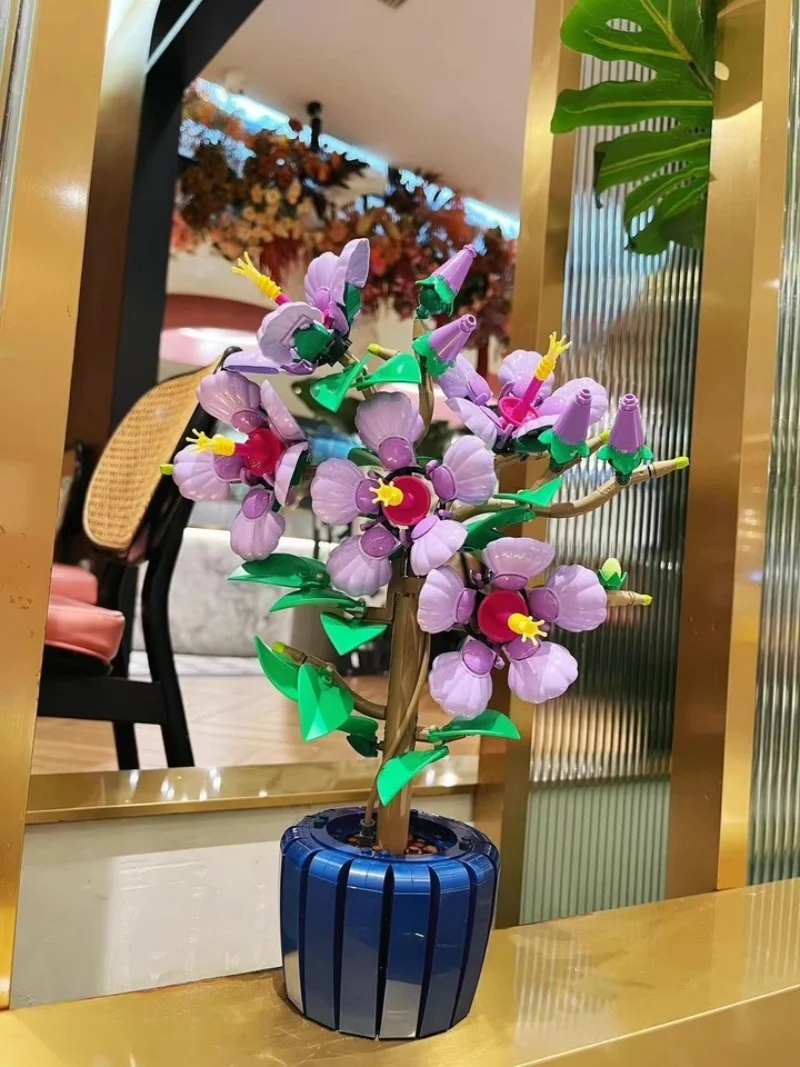 Новая модель растения MOC с цветком, домашний декор, строительные блоки для мальчиков и девочек, праздничные подарки
Новая модель растения MOC с цветком, домашний декор, строительные блоки для мальчиков и девочек, праздничные подарки