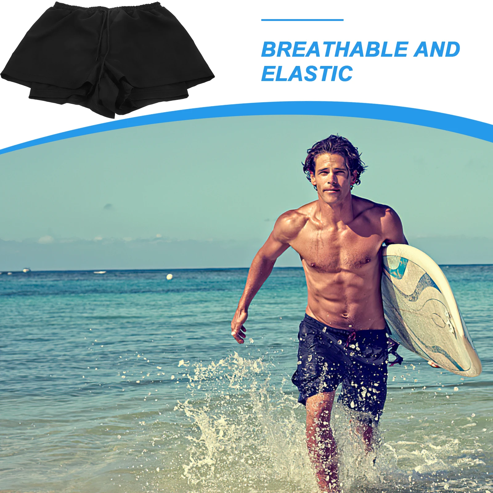 Quick Drying Men Swim Trunks with Built-in Liner Breathable Flexible Board Shorts for Beach Pool Lounge Activities Mens Swimming
Quick Drying Men Swim Trunks with Built-in Liner Breathable Flexible Board Shorts for Beach Pool Lounge Activities Mens Swimming