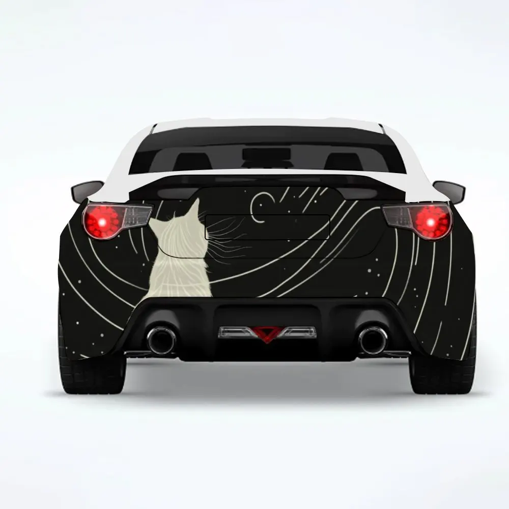 Cat Under Starry Sky Car StickerVinyl Decal for Car Rear, Waterproof Self-Adhesive Vinyl Stickers for Vehicle Tail & Bumper, Dec
Cat Under Starry Sky Car StickerVinyl Decal for Car Rear, Waterproof Self-Adhesive Vinyl Stickers for Vehicle Tail & Bumper, Dec