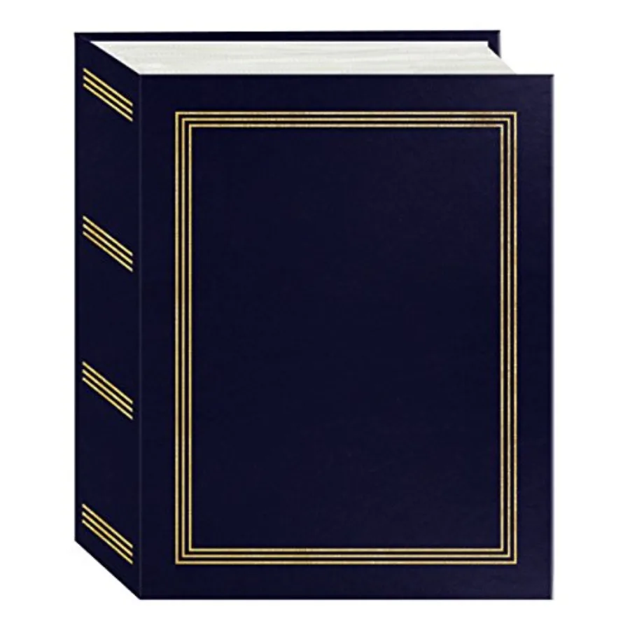 Mini-Max Photo 100 Pocket 4x6 Photo Album, Navy Blue
Mini-Max Photo 100 Pocket 4x6 Photo Album, Navy Blue