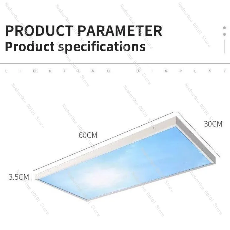 Modern Acrylic Ultra Thin Smart LED Skylight Ceiling Light Natural Sunlight Effect Living Room Bedroom Hallway Home Decor
Modern Acrylic Ultra Thin Smart LED Skylight Ceiling Light Natural Sunlight Effect Living Room Bedroom Hallway Home Decor