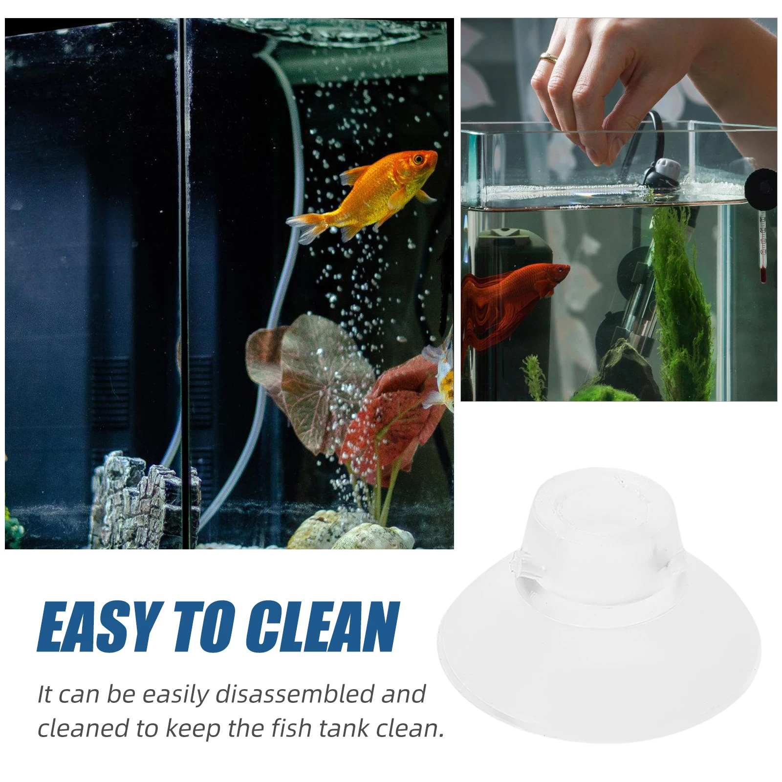 50 Pcs Feeding Basin Fixer Fish Tank Sucker Holder Bowl Suction Cups Aquarium Accessories Clear Plastic Durable 28MM Plug
50 Pcs Feeding Basin Fixer Fish Tank Sucker Holder Bowl Suction Cups Aquarium Accessories Clear Plastic Durable 28MM Plug