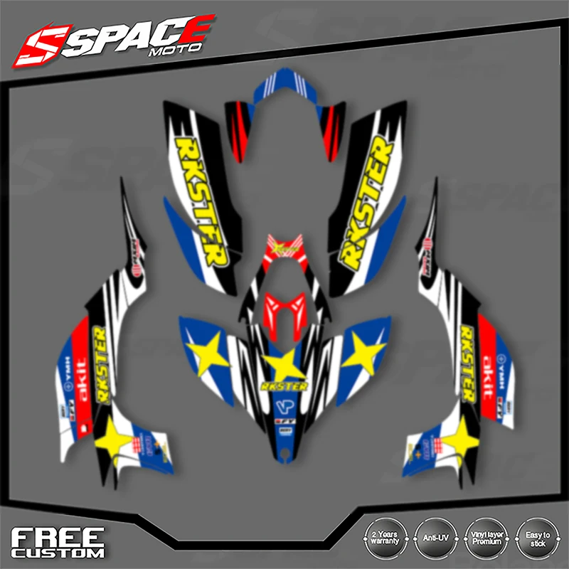 SPACE Custom Motorcycle Graphics For YAMAHA YFZ450R ATV 2004 2005 2006 2007 2008 Decal Stickers Kits 002
SPACE Custom Motorcycle Graphics For YAMAHA YFZ450R ATV 2004 2005 2006 2007 2008 Decal Stickers Kits 002