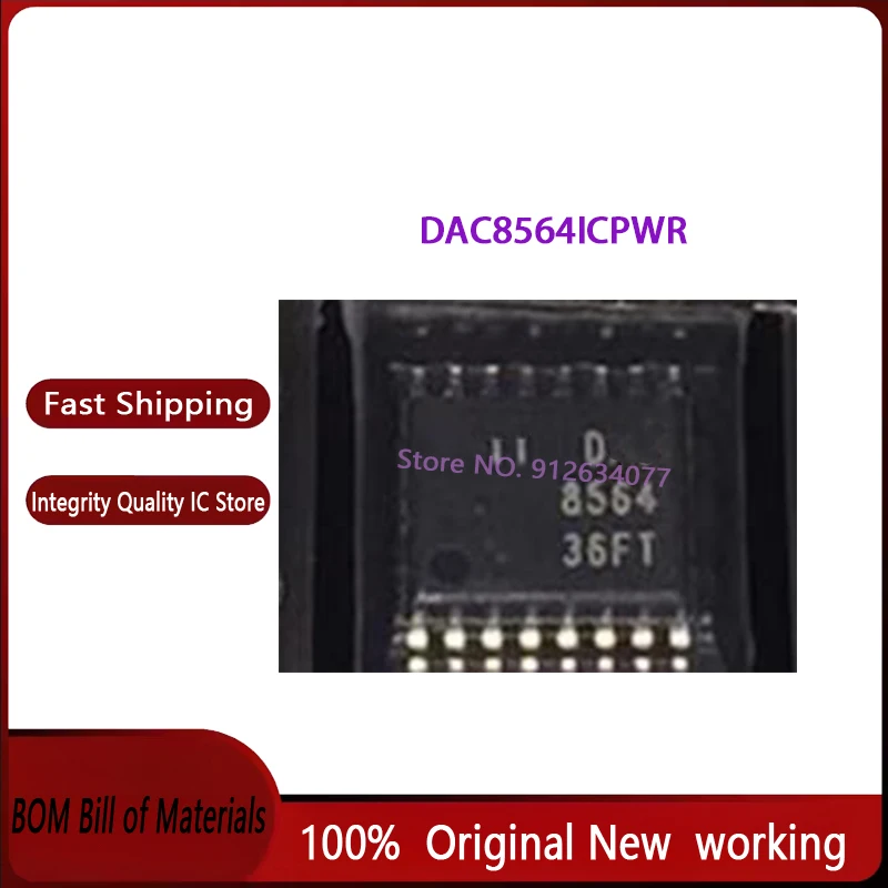 1 шт. ~ 10 шт./лот DAC8564 DAC8564ICPW DAC8564ICPWR TSSOP16 100% новый оригинал
1 шт. ~ 10 шт./лот DAC8564 DAC8564ICPW DAC8564ICPWR TSSOP16 100% новый оригинал