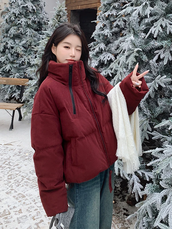 Куртка-пуховик Ankela Red для женщин, утепленная, зимняя, теплая, с высоким воротником, длинными рукавами, на молнии
Куртка-пуховик Ankela Red для женщин, утепленная, зимняя, теплая, с высоким воротником, длинными рукавами, на молнии