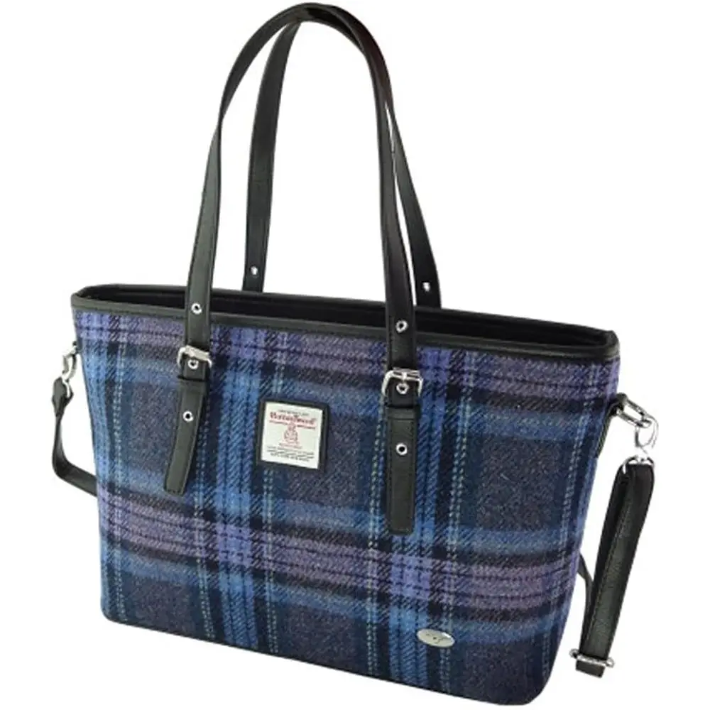 Ladies Spey Tote Bag in Scottish Tweed with Shoulder Strap
Ladies Spey Tote Bag in Scottish Tweed with Shoulder Strap