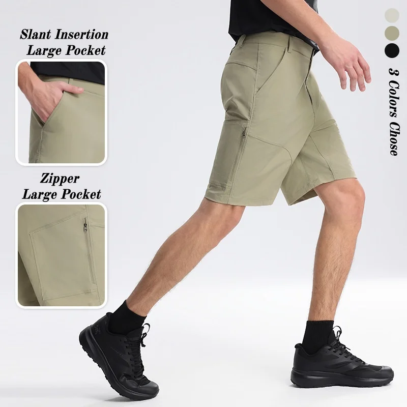 Outdoor Hiking Shorts for Men, Summer Quick Drying Breathable and Durable Workwear Shorts, Large Pocket Design Casual Shorts
Outdoor Hiking Shorts for Men, Summer Quick Drying Breathable and Durable Workwear Shorts, Large Pocket Design Casual Shorts