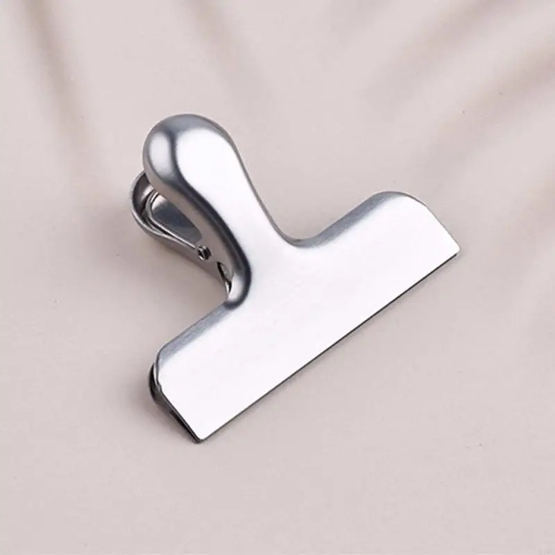 Stainless Steel Sealing Clip Metal Hinge Clip Heavy Duty Paper Clamp for Food Bag Photo File Receipt Drawing Board
Stainless Steel Sealing Clip Metal Hinge Clip Heavy Duty Paper Clamp for Food Bag Photo File Receipt Drawing Board