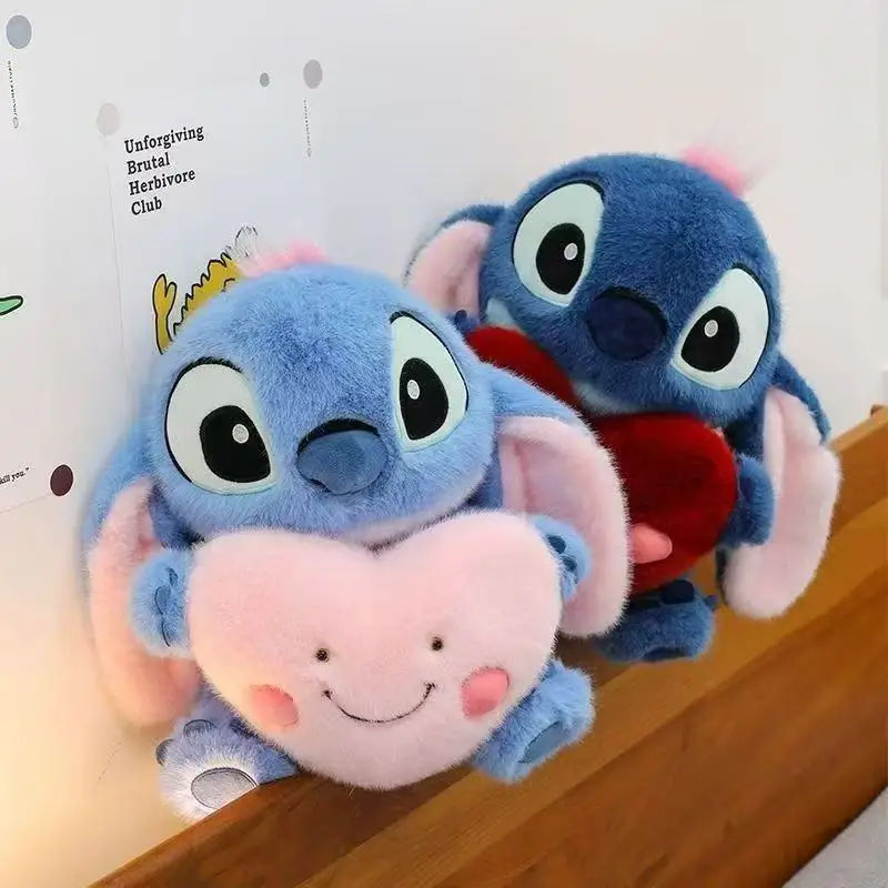 25/35cm Disney Stitch Heart-Hugging Plush Doll Toy Soft Cartoon Surprise Love Doll Kawaii Hug Pillow Couple Valentine'S Day Gift
25/35cm Disney Stitch Heart-Hugging Plush Doll Toy Soft Cartoon Surprise Love Doll Kawaii Hug Pillow Couple Valentine'S Day Gift