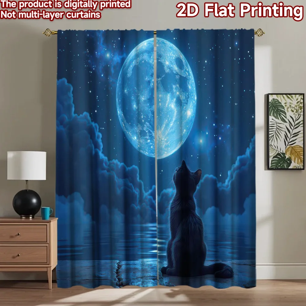 1pc 2D flat Photography Backdrop Popular Party Backdrop Cat Gazing at Moon 100% Polyester Family Party Decoration Use for Booth
1pc 2D flat Photography Backdrop Popular Party Backdrop Cat Gazing at Moon 100% Polyester Family Party Decoration Use for Booth