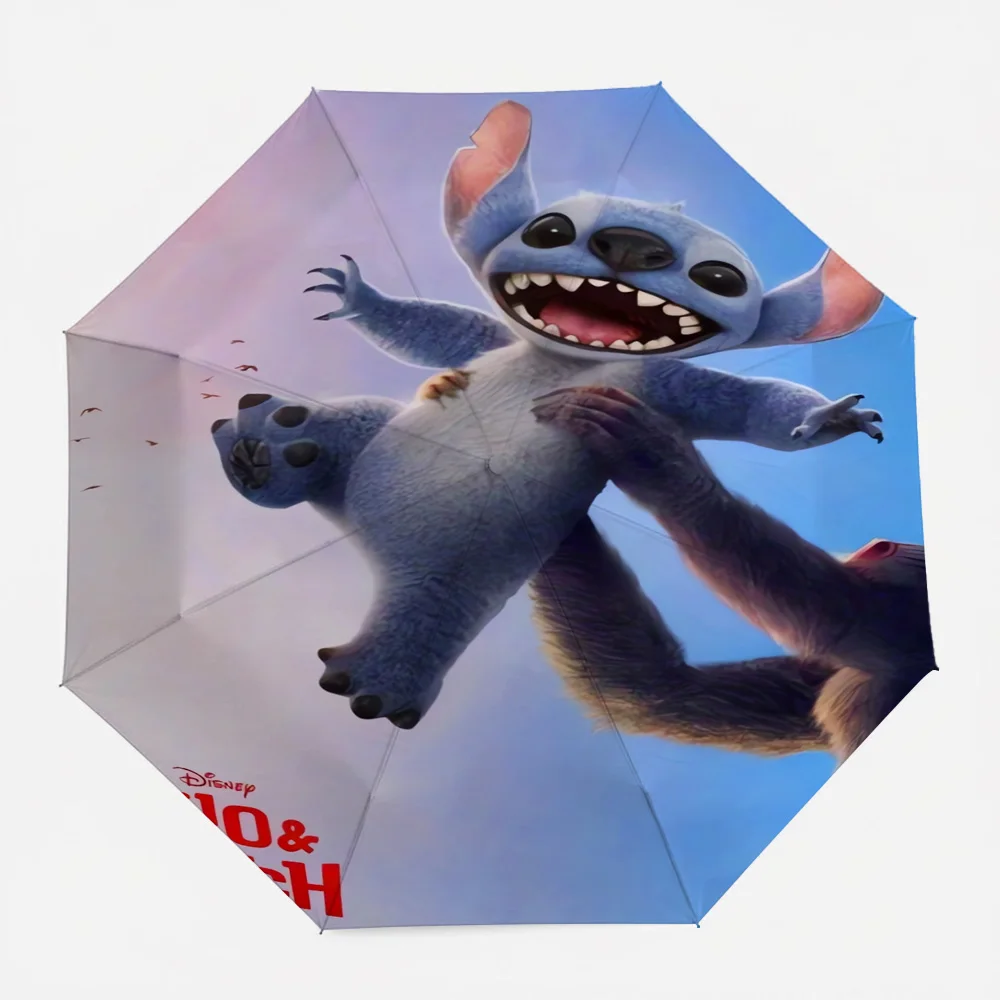Disney Lilo & Stitch Live Action Stitch Print Automatic Folding Umbrella, Portable Waterproof Windproof Travel Umbrella for Kids
Disney Lilo & Stitch Live Action Stitch Print Automatic Folding Umbrella, Portable Waterproof Windproof Travel Umbrella for Kids