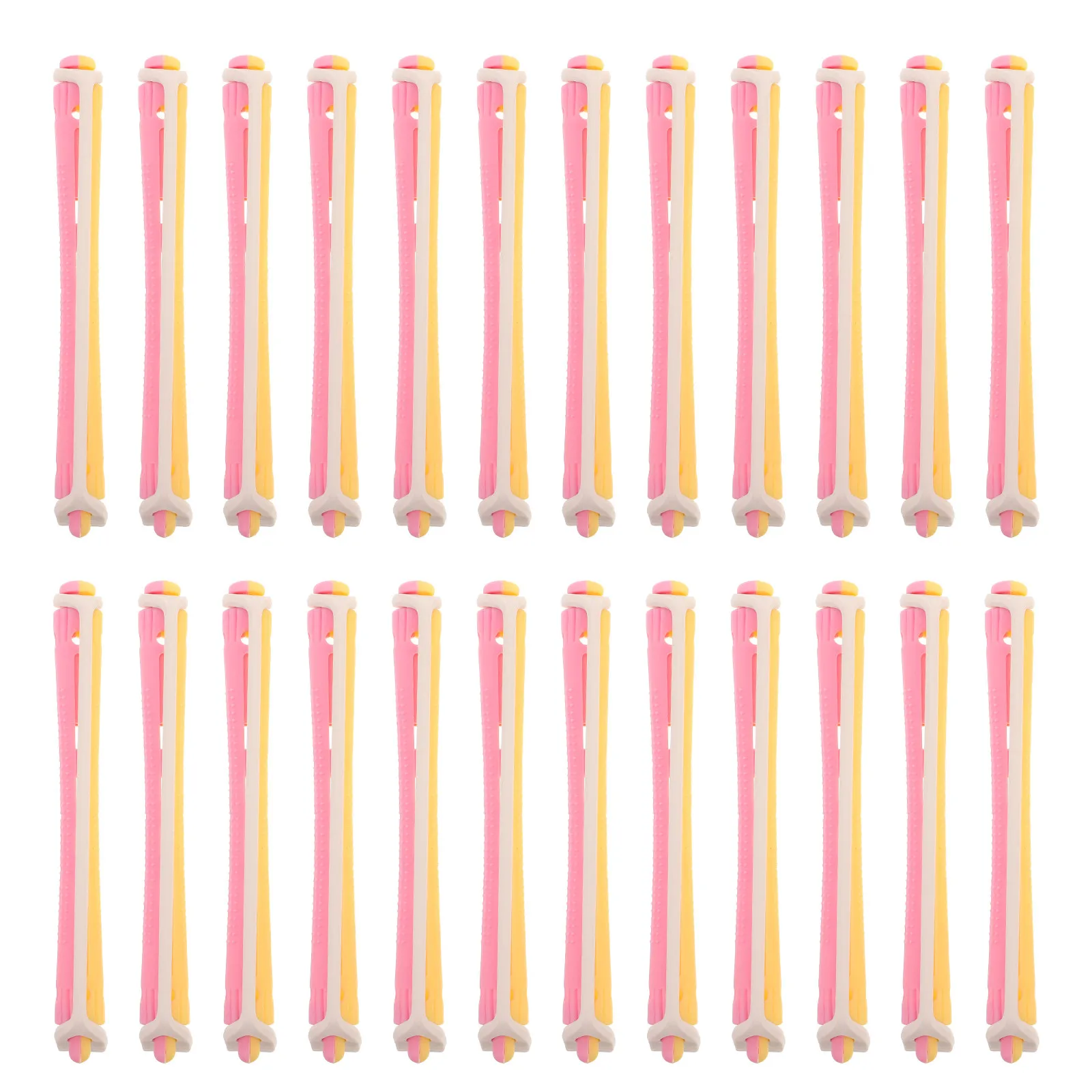 24Pcs Hair Perm Rods Plastic Curling Rollers Curlers for Hair Styling Cold Perm Hairdressing Tools Perming Rods
24Pcs Hair Perm Rods Plastic Curling Rollers Curlers for Hair Styling Cold Perm Hairdressing Tools Perming Rods