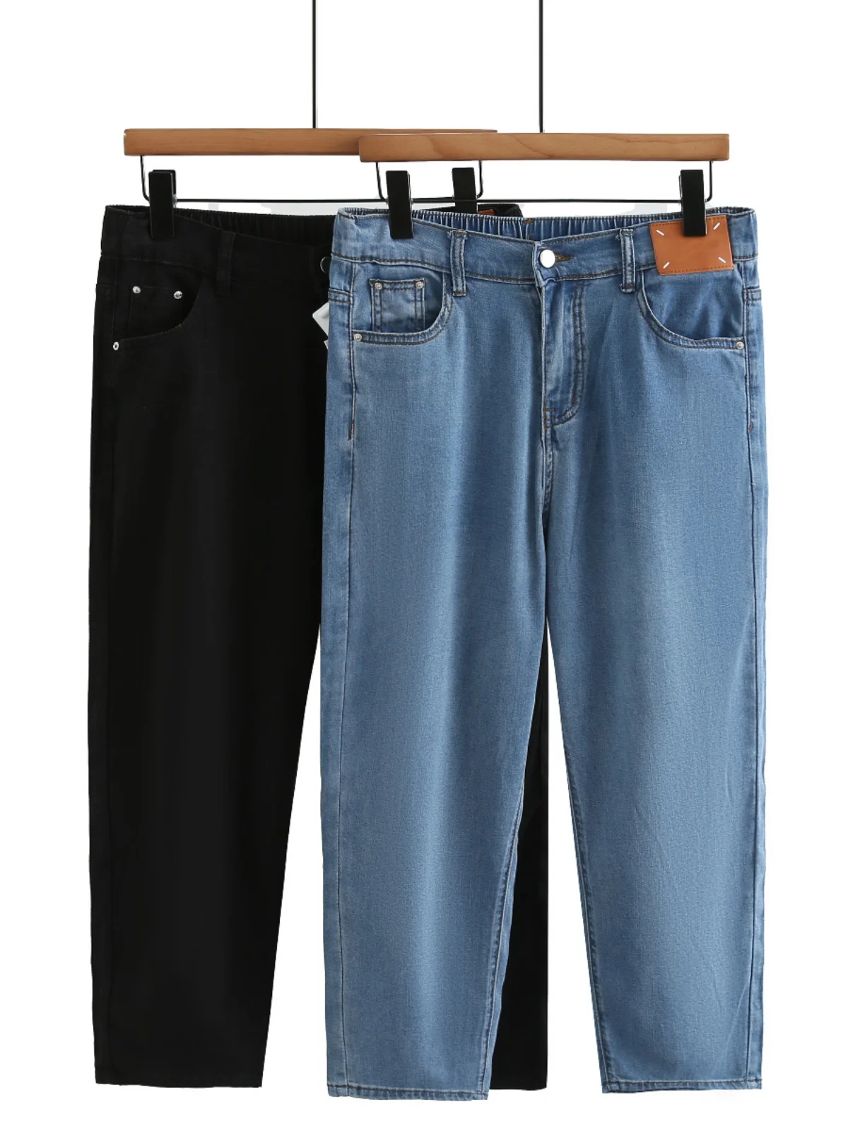 Fashionable Summer Thin Denim Casual Pants High Waist Harlan Eighteen Pants Silk Blend Large Size Drapey Harlan Jeans
Fashionable Summer Thin Denim Casual Pants High Waist Harlan Eighteen Pants Silk Blend Large Size Drapey Harlan Jeans