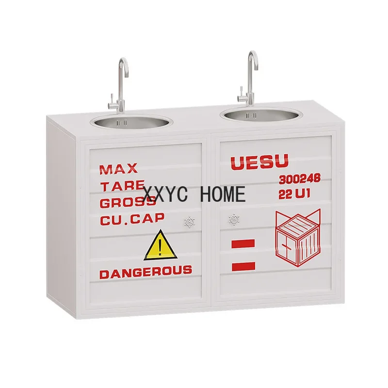 Industrial Wind Container Wash Basin Washstand Personality Bar Quiet Bar Toilet Wash Basin
Industrial Wind Container Wash Basin Washstand Personality Bar Quiet Bar Toilet Wash Basin