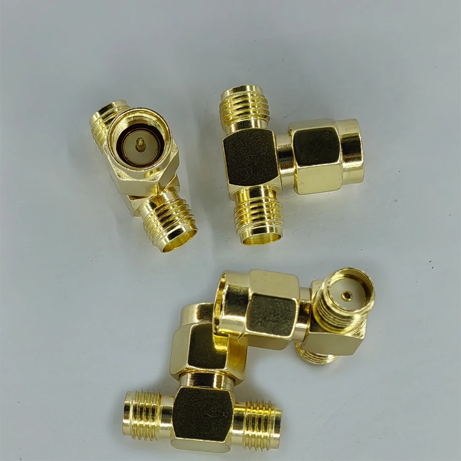 10PCS/Lot SMA-J Male To two SMA-K Female Triple T RF Adapter antenna Connector Single to Double antenna
10PCS/Lot SMA-J Male To two SMA-K Female Triple T RF Adapter antenna Connector Single to Double antenna