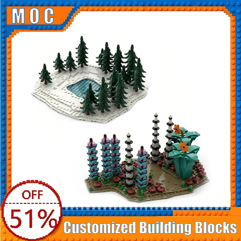 Winter Forest Fishing & Alien Strange Plants Scene Model DIY Creative Building MOC Assembly Educational Toy Home Decoration Gift
Winter Forest Fishing & Alien Strange Plants Scene Model DIY Creative Building MOC Assembly Educational Toy Home Decoration Gift