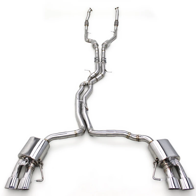 Yooking SUS304 Exhaust Muffler Valve Control Catback Exhaust For Audi A8 D4/D5 2.5L/3.0T/4.0T 2011-2023 Valvetronic Exhaust
Yooking SUS304 Exhaust Muffler Valve Control Catback Exhaust For Audi A8 D4/D5 2.5L/3.0T/4.0T 2011-2023 Valvetronic Exhaust