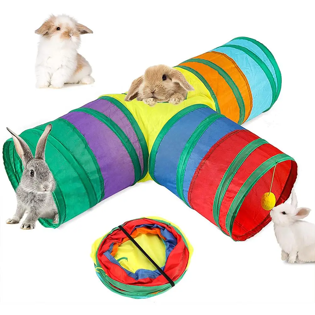 Cat Tunnels Tubes 190t Polyester Foldable Bunny Hideout Pet Tent Pet Supplies Small Animal Activity Tunnel Toys For Rabbits Pigs
Cat Tunnels Tubes 190t Polyester Foldable Bunny Hideout Pet Tent Pet Supplies Small Animal Activity Tunnel Toys For Rabbits Pigs
