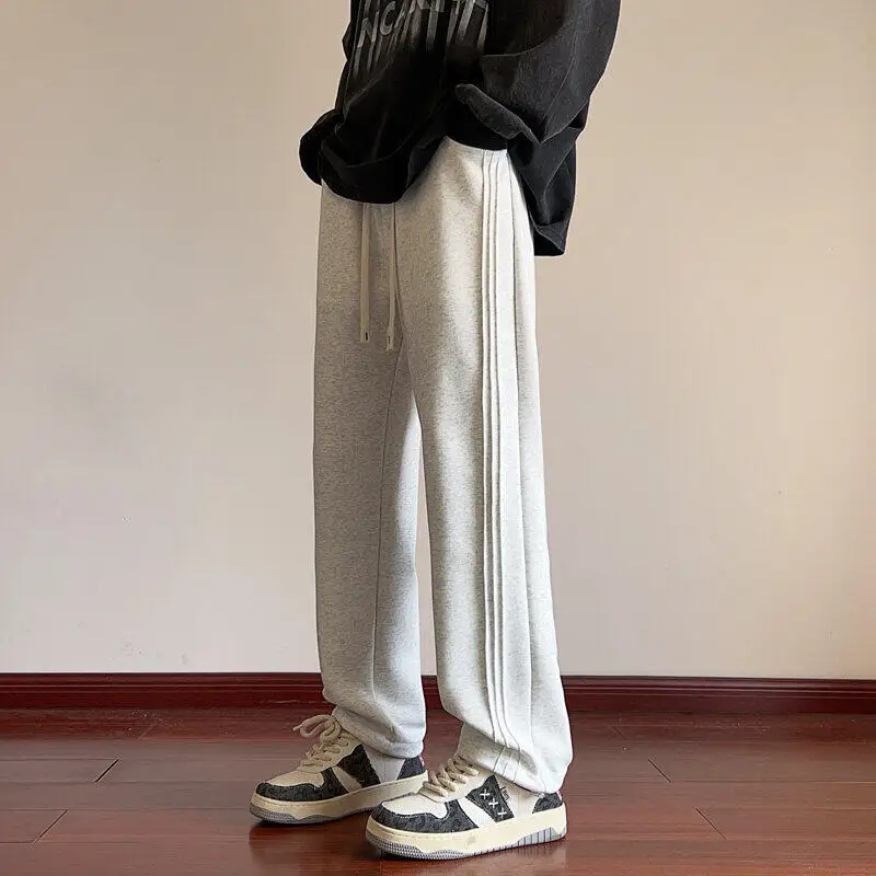 High Quality Men's Cotton Sweatpants 2025 Spring Autumn Solid Casual Pant Streetwear Large Size 5XL Outdoor Sports Loose Joggers
High Quality Men's Cotton Sweatpants 2025 Spring Autumn Solid Casual Pant Streetwear Large Size 5XL Outdoor Sports Loose Joggers