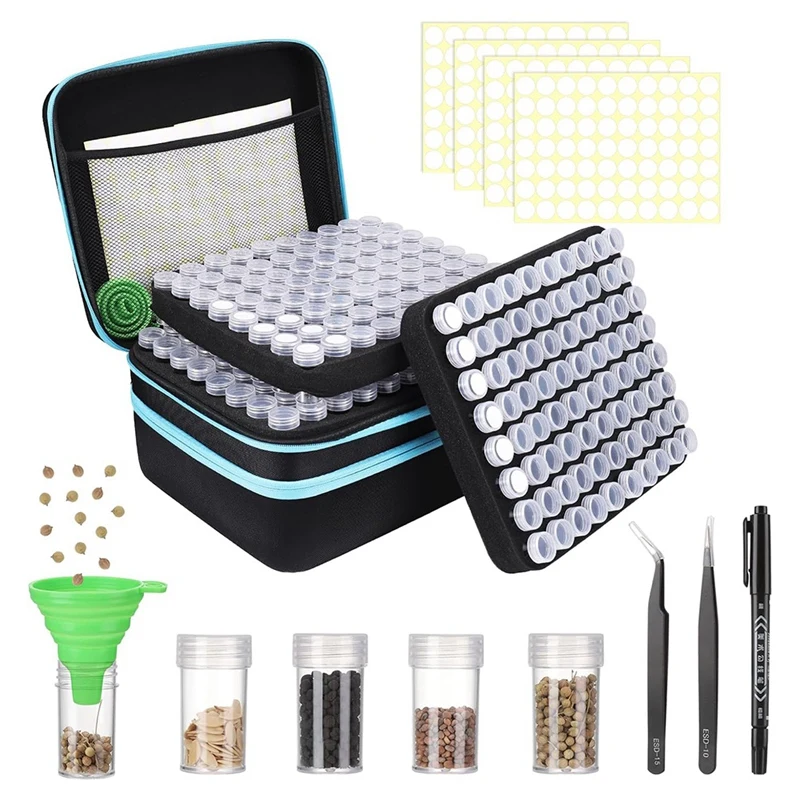 Seed Storage Box, Sturdy Seed Storage Box For Flower And Vegetable Plantgardens, Easy To Use Durable (A-240 Slot)
Seed Storage Box, Sturdy Seed Storage Box For Flower And Vegetable Plantgardens, Easy To Use Durable (A-240 Slot)