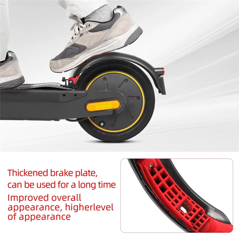 A74K-Electric Scooter Aluminium Rear Fender For Ninebot Max G30/G30D/E/L P Electric Scooter Replacement Parts Gray Red
A74K-Electric Scooter Aluminium Rear Fender For Ninebot Max G30/G30D/E/L P Electric Scooter Replacement Parts Gray Red