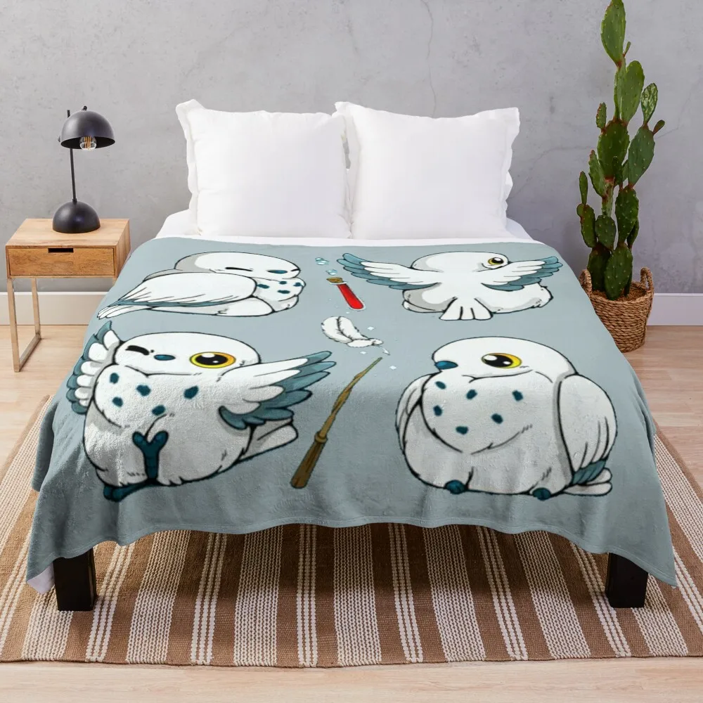 cute n white owls Throw Blanket Bed Fashionable decorative Comforter Blankets
cute n white owls Throw Blanket Bed Fashionable decorative Comforter Blankets