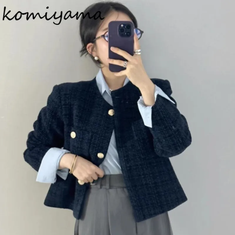 Small Fragrance O-neck Outerwears Single Breasted Chaquetas Mujer Women 2025 New Jacket Autumn Loose Ropa Tweed Casaco
Small Fragrance O-neck Outerwears Single Breasted Chaquetas Mujer Women 2025 New Jacket Autumn Loose Ropa Tweed Casaco