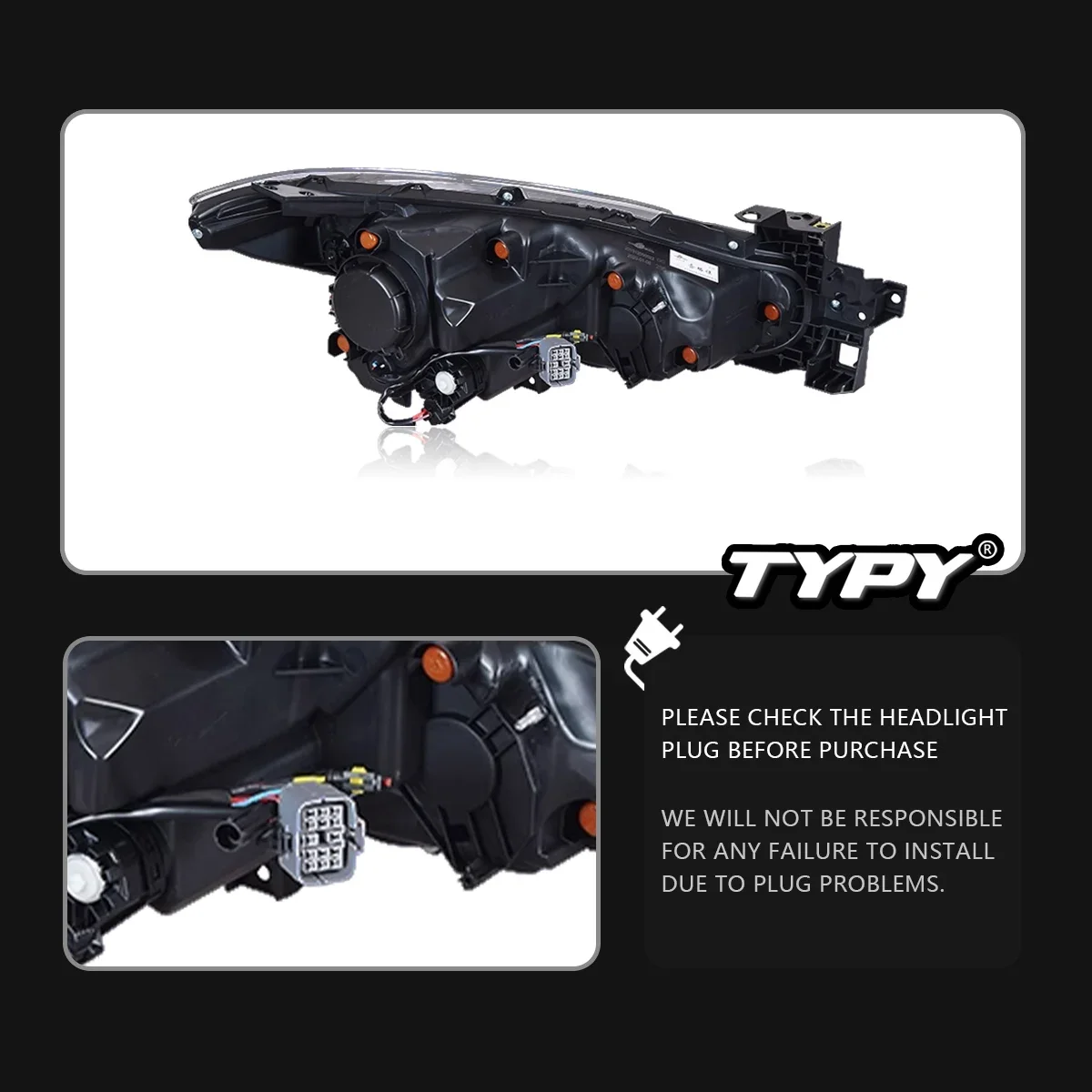 Автомобильная фара TYPY для Mazda 3 Axela 2014-2016, обновленная, модифицированная для нового DRL, динамический указатель поворота, светодиодная фара, автоаксессуары
Автомобильная фара TYPY для Mazda 3 Axela 2014-2016, обновленная, модифицированная для нового DRL, динамический указатель поворота, светодиодная фара, автоаксессуары