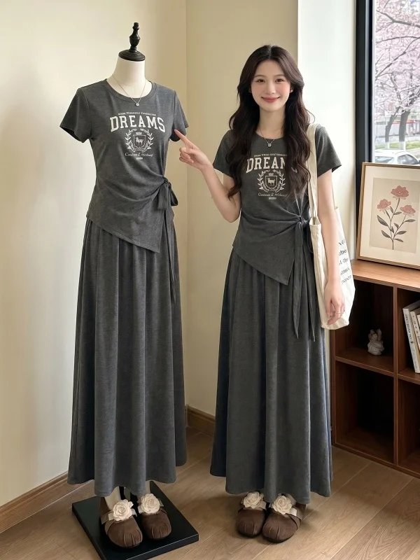 plus Size Women's Summer Fashion Set Slimming Waist Short Sleeve Pear Shape Two Piece Set Dress Commute Style Casual Wear
plus Size Women's Summer Fashion Set Slimming Waist Short Sleeve Pear Shape Two Piece Set Dress Commute Style Casual Wear