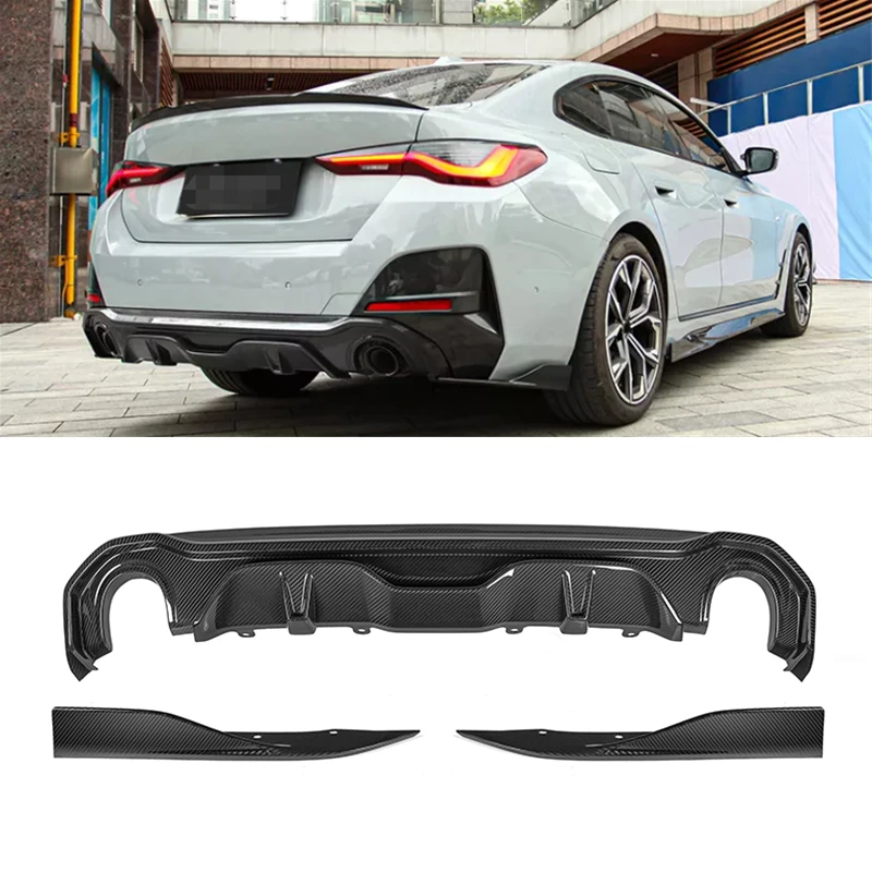 Для BMW 4 серии седан 4-дверный G26 X Style Dry Carbon задний бампер диффузор 2021+
Для BMW 4 серии седан 4-дверный G26 X Style Dry Carbon задний бампер диффузор 2021+