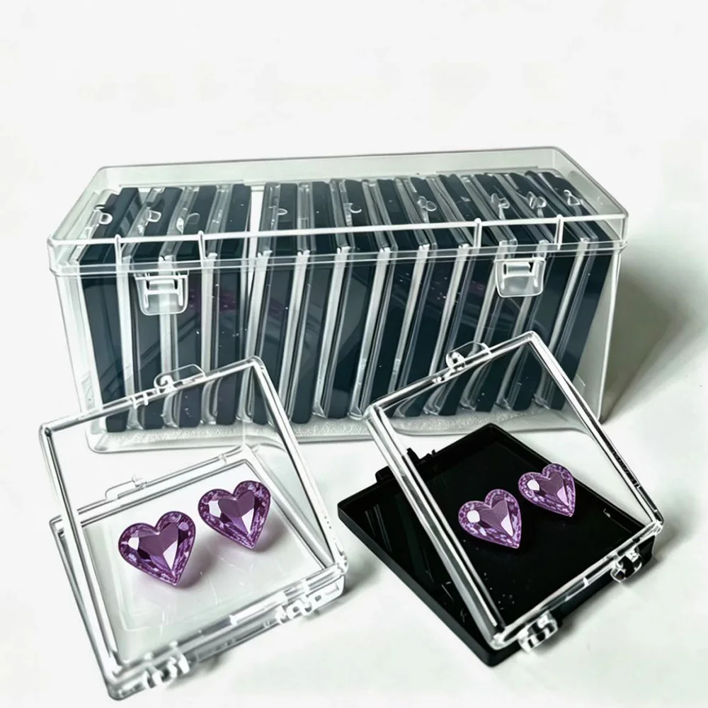 14Pcs Diamond Storage Box Sticky Rhinestone Organizer Loose Gemstone Specimen Showcase Zircon Gift Packaging Box
14Pcs Diamond Storage Box Sticky Rhinestone Organizer Loose Gemstone Specimen Showcase Zircon Gift Packaging Box