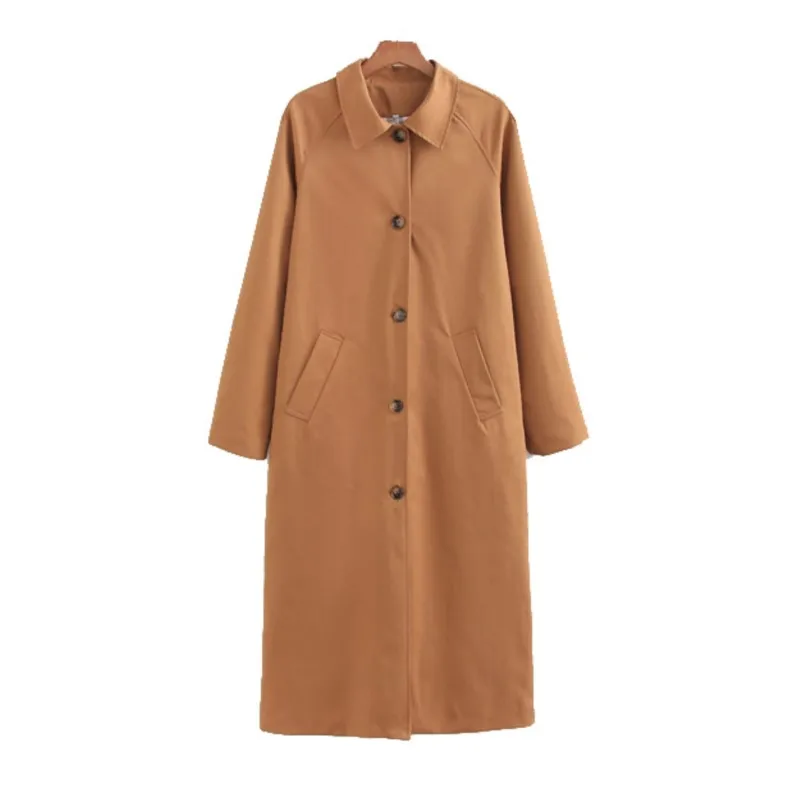 2025 осенне-зимний модный женский плащ, индивидуальный свободный длинный ветровка с открытым передним карманом и наклонным карманом
2025 осенне-зимний модный женский плащ, индивидуальный свободный длинный ветровка с открытым передним карманом и наклонным карманом