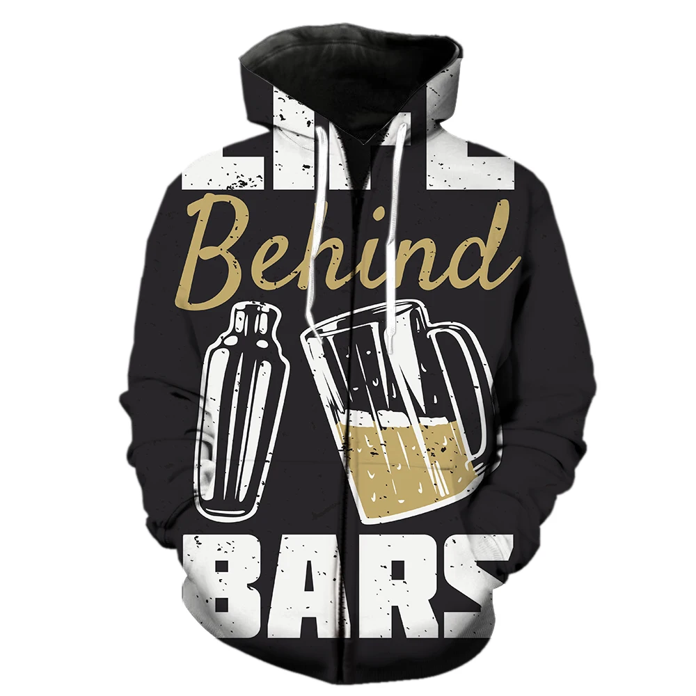Cartoon Beer Festival Men's Zipper Hoodie Streetwear Harajuku With Hood Jackets Long Sleeve Sweatshirts 2022 Hot Sale 3D Printed
Cartoon Beer Festival Men's Zipper Hoodie Streetwear Harajuku With Hood Jackets Long Sleeve Sweatshirts 2022 Hot Sale 3D Printed