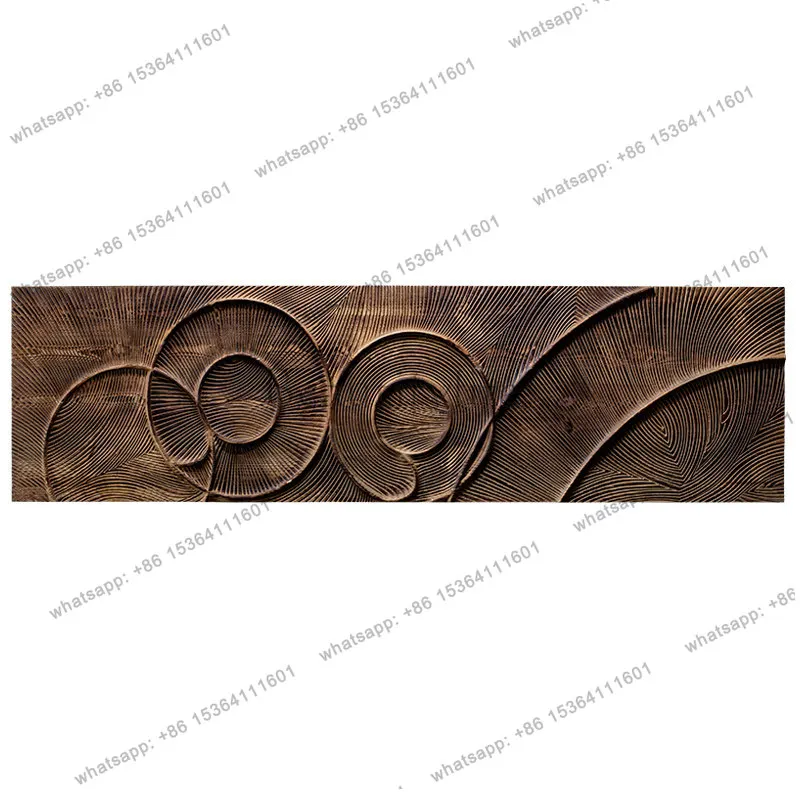 Solid wood carving old craft painting model house painting frameless art installation painting
Solid wood carving old craft painting model house painting frameless art installation painting