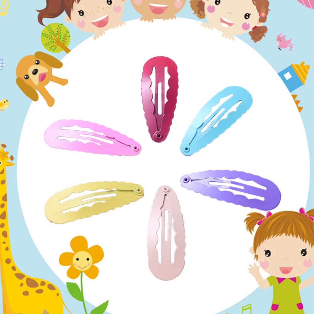 60pcs Candy Color Hair Clips Stoving Varnish Hairpin For Girl Toddler Waves Ellipse Pattern Durable Cloth
60pcs Candy Color Hair Clips Stoving Varnish Hairpin For Girl Toddler Waves Ellipse Pattern Durable Cloth