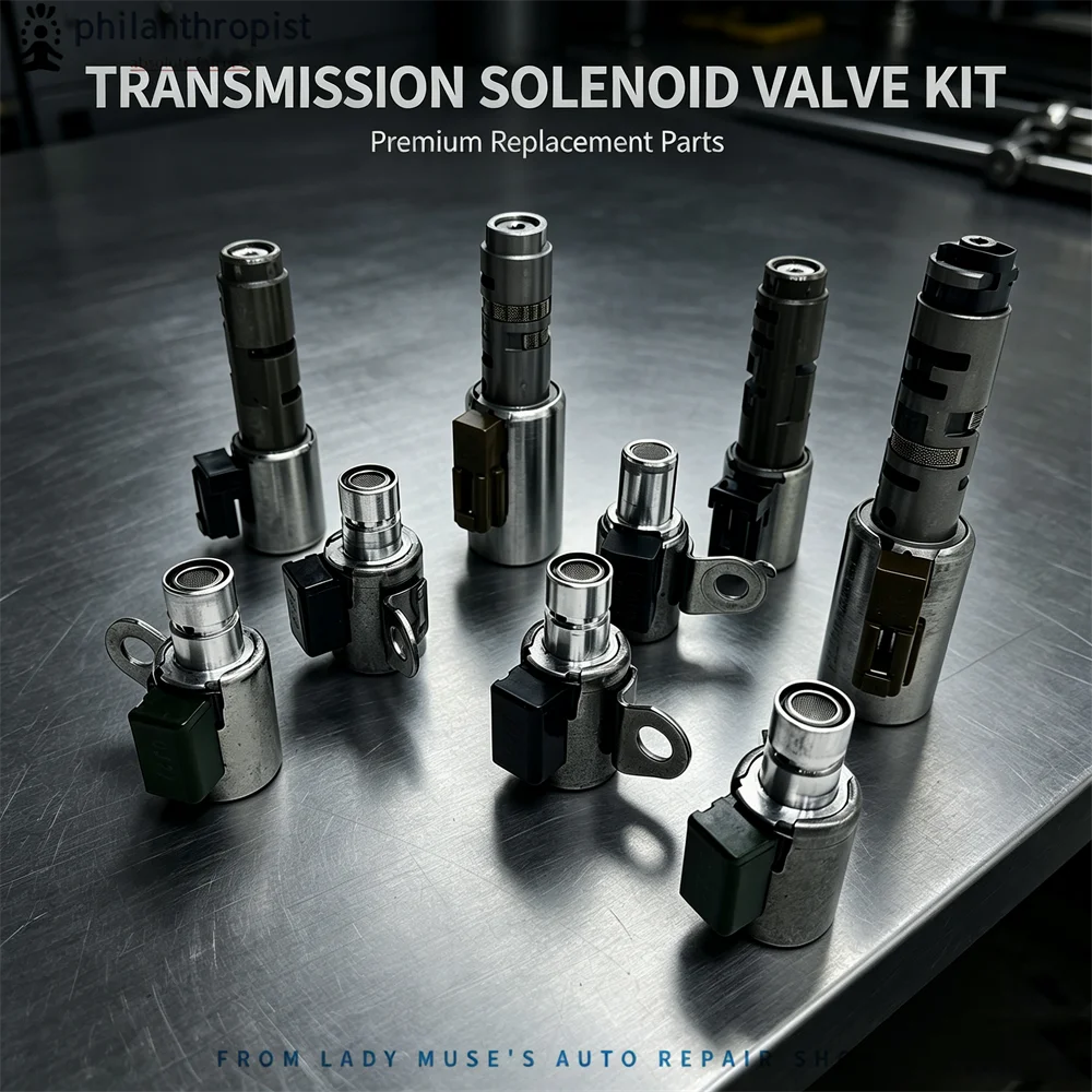 A960E TB-60NF TB65-SN Automatic Transmission Solenoid Valve Kit for Toyota Crown Scion FR-S Lexus 2005-UP
A960E TB-60NF TB65-SN Automatic Transmission Solenoid Valve Kit for Toyota Crown Scion FR-S Lexus 2005-UP